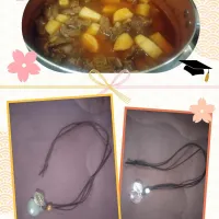 だるまいもという長いもと牛バラ肉の煮物、甘辛煮です🤗|にんにくと唐辛子が特に好き❤️(元シャリマー)さん