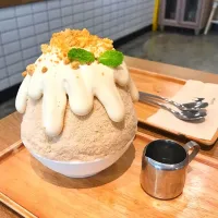 Caramel Milk Tea Kakigori 🍯🥛🍧🤤| An'leeさん