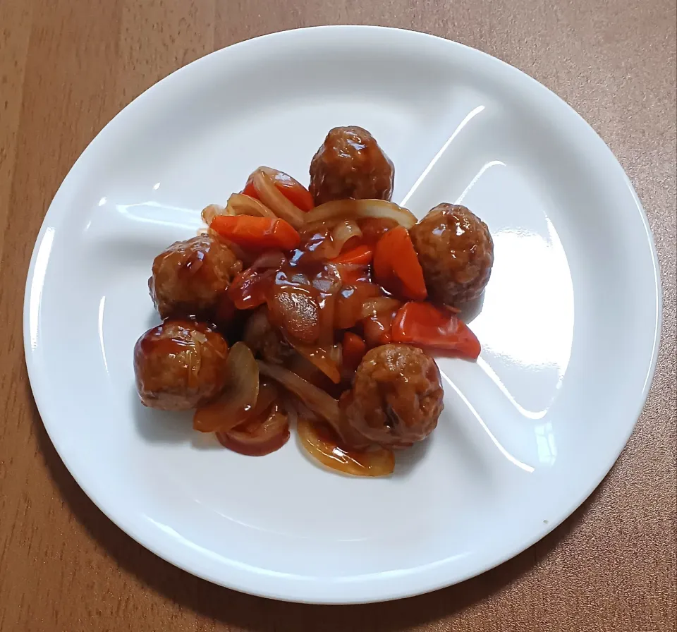 肉団子の甘酢あんかけ|ナナさん
