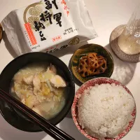 参鶏湯風鍋|ひろさん