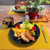 ローゼルさんちの朝ごはん　2026・3・13|ローゼルさん