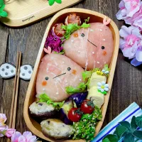 すみっコぐらし弁当|Akiyoෆ¨̮⑅さん