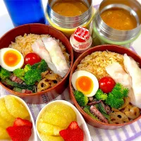 今日の夫婦弁⁽⁽ ◟(灬 ˊωˋ 灬)◞ ⁾⁾💕| 桃実さん