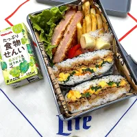 3/13 ビビンバ風おにぎらず弁当|JUNe28さん