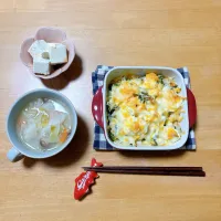 ほうれん草とゆで卵のマヨグラタン|ちゃみこさん