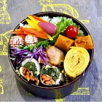 アジの春菊にんじん巻き|めみさん