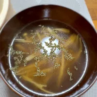 きのこの中華スープ|morimi32さん