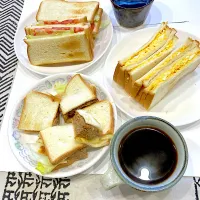 母の特製サンドイッチ🥪| さくたえさん