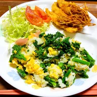 アッチさんの料理 菜の花ごはん| ももさん