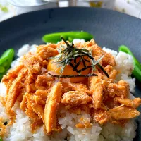 教場タイアップ👮‍♀️風間教かん de 明太ツナ乗せTKG❤️‍🔥❤️‍🔥❤️‍🔥 「君にはコレを食べてもらう！
いつにする？
明日か明後日か。
なんなら今でもいい。」|まなまな♡さん