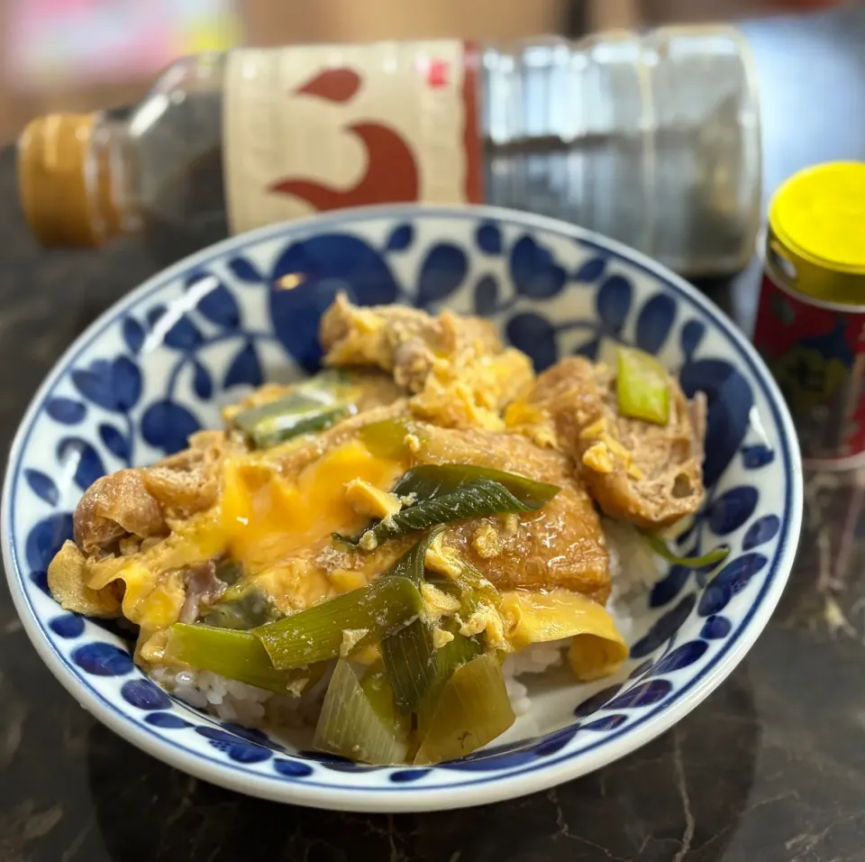 栃尾揚げで衣笠丼|yuiさん