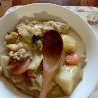 大豆のお肉で炊飯器シチュー|coronさん