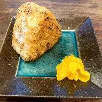 今日の晩ご飯@「元祖とりカツ なごみどり」さん　〆の焼きおにぎり（実況中継終了）みなさんおやすみなさい。Have a nice weekend❣️| なびさん