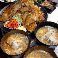 今日の夜飯　生姜焼き|バジルさん