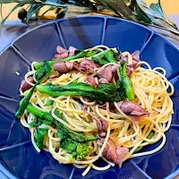 ホタルイカと菜の花のパスタ|Mikaさん