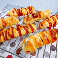 ウインナーパン♡ちくわツナマヨパン♡|まゆかさん