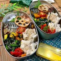 鯖&焼売弁当🐟✨|ラゴさん。さん