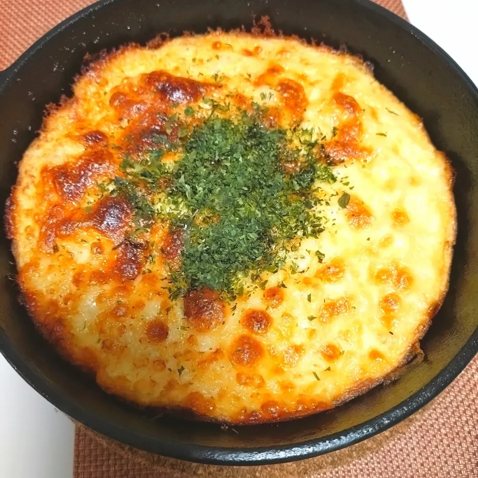 辛子明太子入り長芋鉄板焼き|のりさん