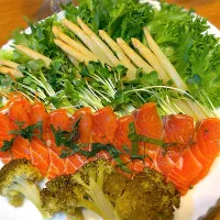 サーモンのカルパッチョ|じゅんさんさん