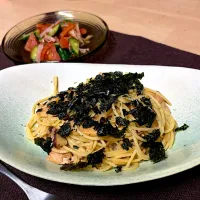 タケノコと椎茸の和風パスタ|nagiさん