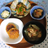 今日の晩ごはん～.+:｡ ヾ(◎´∀｀◎)ﾉ ｡:+.✨