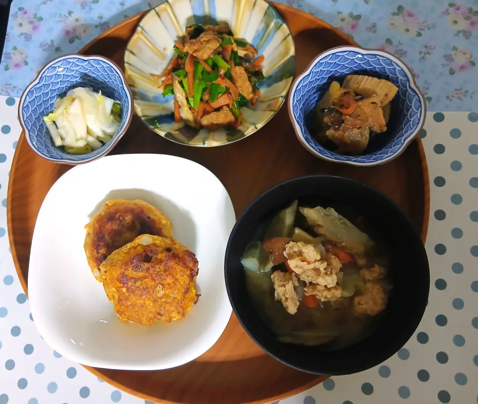 今日の晩ごはん～.+:｡ ヾ(◎´∀｀◎)ﾉ ｡:+.✨|ぽんすけさん