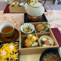 お花見弁当|ゆっきーさん