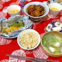 晩御飯3/13|さくたえさん