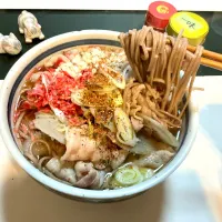 豚バラごぼう蕎麦|Takeshi  Nagakiさん