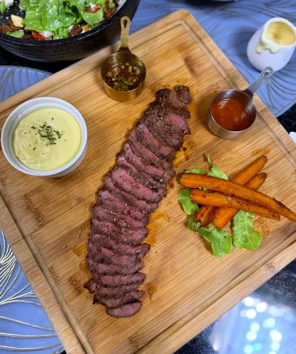 Yummylicious Steak & Salad for Dinner 🥩🥗🤤|An'leeさん