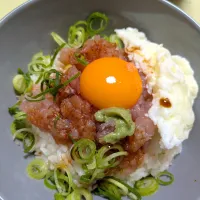 ネギトロ丼|調理員の自炊飯さん