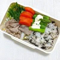 ひじき弁当|あやもこさん
