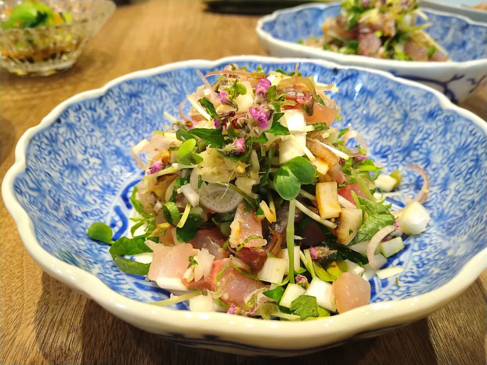 鯵のたたき|古尾谷りかこさん