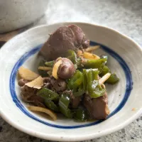 🪿鳥レバーの甘辛煮🫑🫚|ヨウコさん