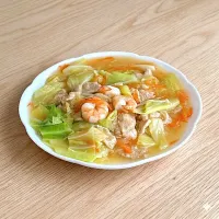 大豆のお肉の中華風あんかけ|りょうりょうさん