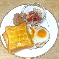 洋風朝定食|銀蔵じいちゃんさん