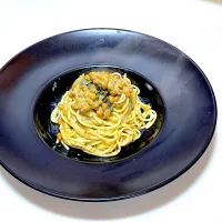 納豆クリームパスタ|イシュタール石井さん