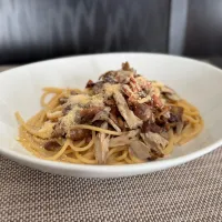 なめこクリームパスタ|tay___75さん