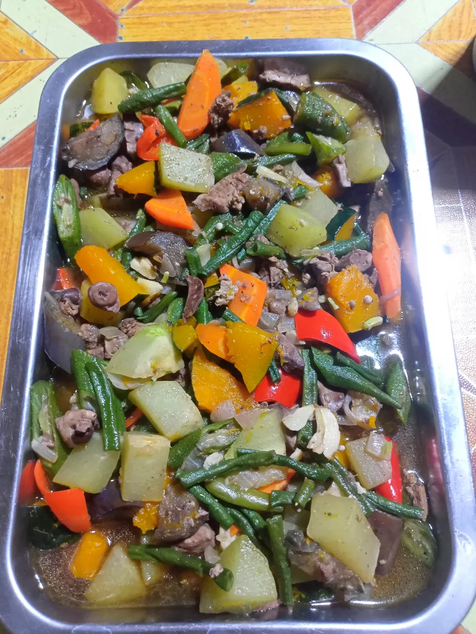 PINAKBET (MIX VEGETABLES WITH PORK)|Sweets by Loveさん