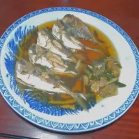 アジ🐟の煮付け🐟