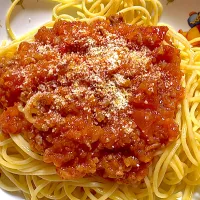 ミートソースパスタ🍝| 4jinoanataさん