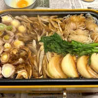 ネギの豚バラ巻きすき焼き|amiさん