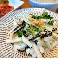 長芋の塩昆布和え|じゅんさんさん