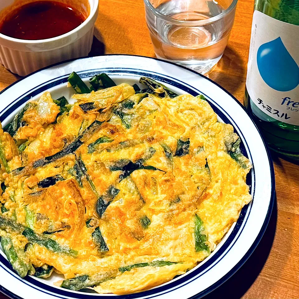 ニラと玉ねぎのチヂミ|ヨシュアさん