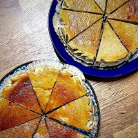 アールグレイと紅玉のベイクドチーズケーキ🍎