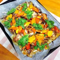 スペアリブのオレンジ焼き🍊|まゆめろさん