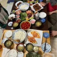 手巻き寿司パーティ|ぬちょさん