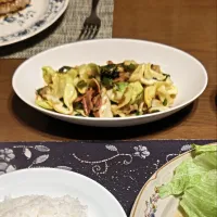 肉野菜炒め(生姜焼き味)|enarinさん