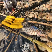 BBQ" Ikan Semah" at Mulu river|HeyJudeさん