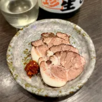 豚の桂花烏龍茶蒸し 島唐辛子味噌添え|deekay71さん